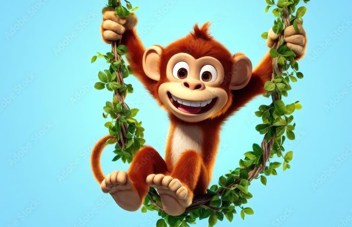  swinging monkey